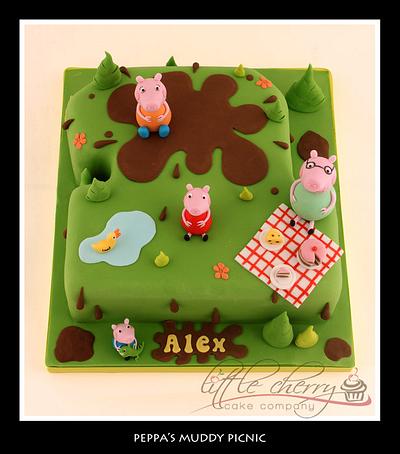 Peppa Pig Cake - Cake by Little Cherry