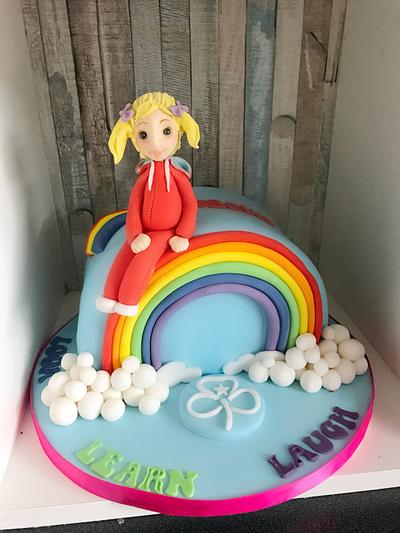 "Somewhere over the rainbow" rainbow day cake - Cake by Ashlei Samuels