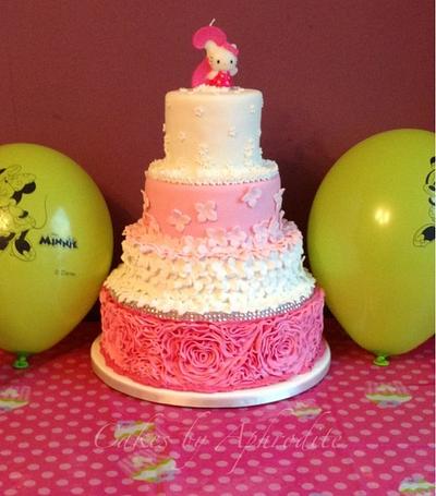 My daughter Arwens 2nd birthday cake - Cake by Frances 