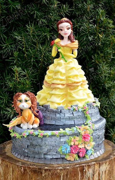 Princess Belle cake - Cake by Anna Krawczyk-Mechocka