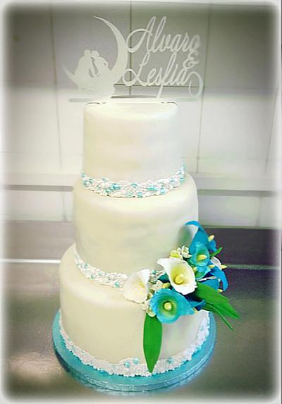 Wedding Cake - Cake by Irene Gutiérrez- Irene Bakery