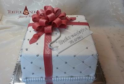 Cake with ribbon - Cake by Tortolandia