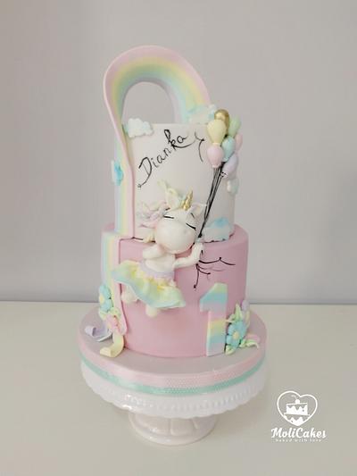 Unicorn  - Cake by MOLI Cakes