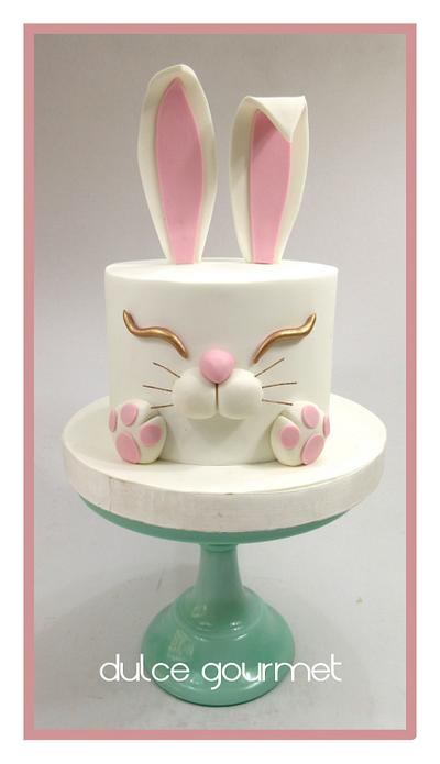Bunny cake! Happy easter! - Cake by Silvia Caballero