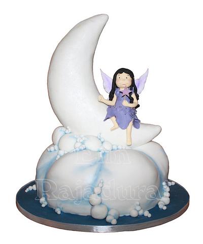 Fairy in the moon - Cake by Elin