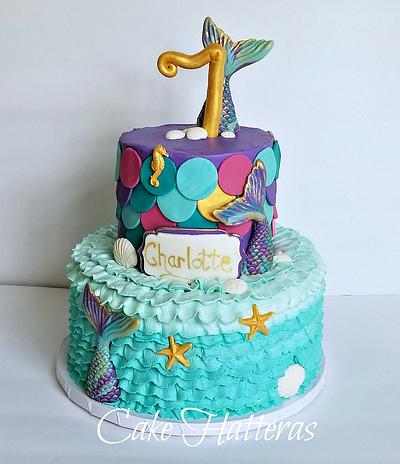 Mermaid Birthday Cake - Cake by Donna Tokazowski- Cake Hatteras, Martinsburg WV