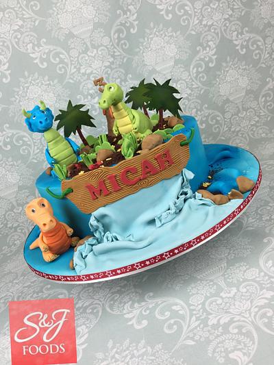 Dinosaur cake - Cake by S & J Foods
