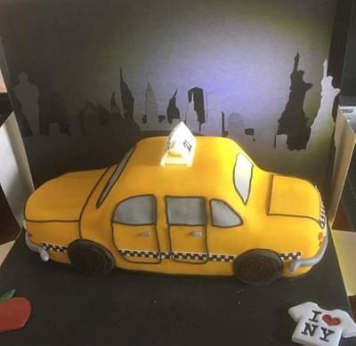 New York Taxi Cake - Cake by Cake Karma:
