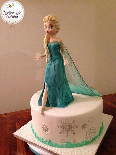 Disney Frozen cake Elsa - Cake by L'Abeille En Sucre