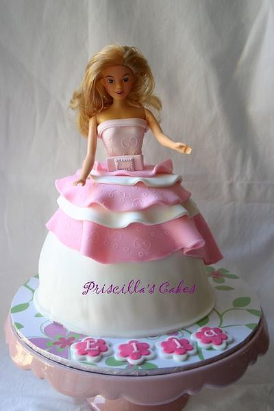 Dolly Varden Birthday Cake - Cake by Priscilla's Cakes