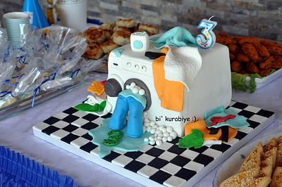 Washing Machine Cake - Cake by bikurabiye