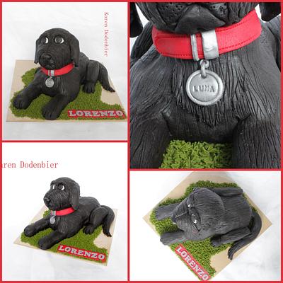 3D dog cake - Cake by Karen Dodenbier