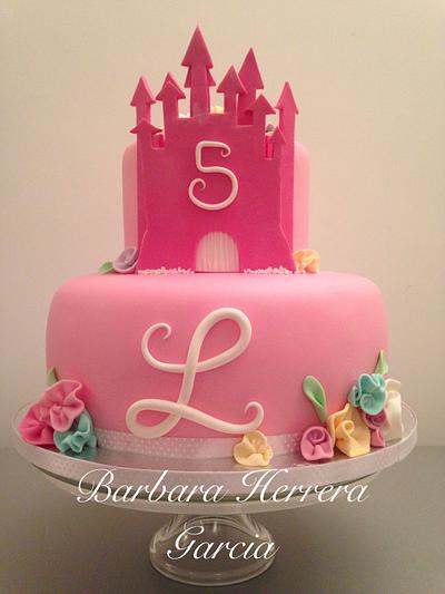  Cake castle princesses - Cake by Barbara Herrera Garcia