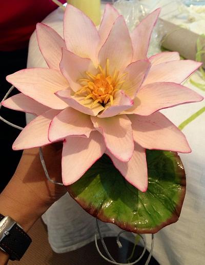 Waterlily  - Cake by SimplyScrumptious