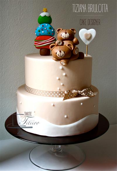 Bears in Christmas - Cake by Torte Titiioo