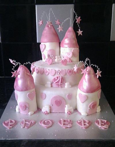 princess castle - Cake by KerryCakes