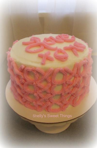 Hugs n kisses - Cake by Shelly's Sweet Things