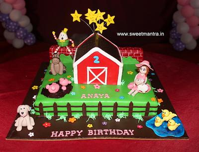 Nursery Rhymes cake for kids birthday - Cake by Sweet Mantra Homemade Customized Cakes Pune