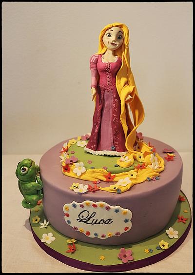 Rapunzel Birthday Cake - Cake by Lamputigu