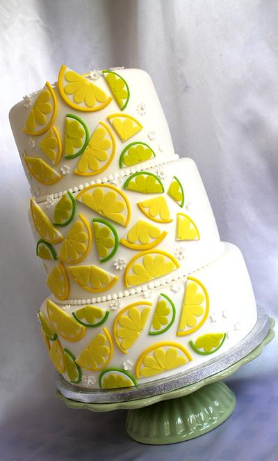 Lemon and lime  - Cake by Kateřina Lončáková