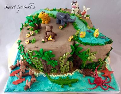 Island - Cake by Deepa Pathmanathan