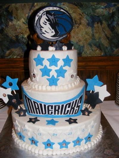 Basketball teams cake - Cake by kimbo