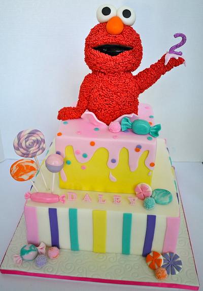Elmo cake - Cake by Carol