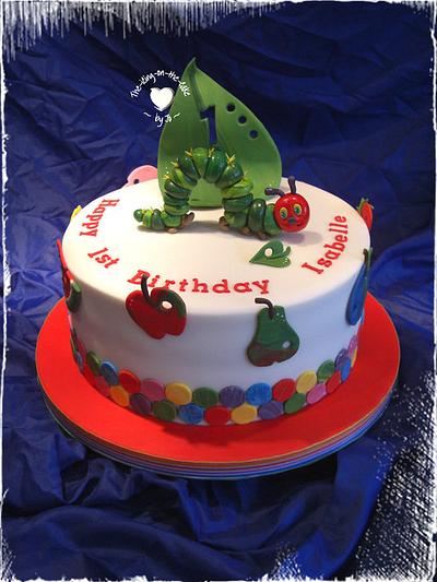 The very hungry caterpillar - Cake by icingbyjo