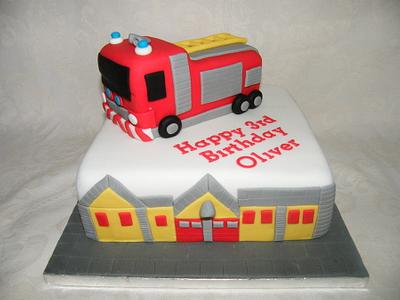 Fireman Sam cake - Cake by berrynicecakes