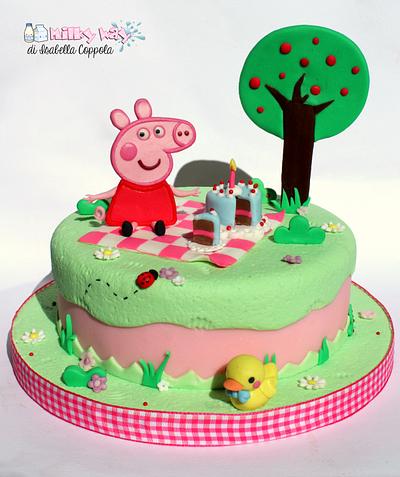 Peppa Pig cake topper - Cake by Isabella Coppola 