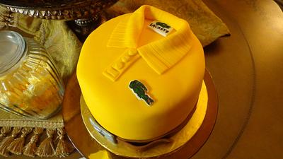 Lacoste shirt - Cake by JennS