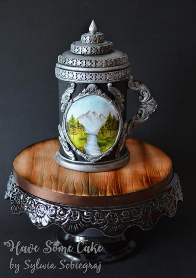 Welcome to Oktoberfest 2016 - The Beer Stein - Cake by Sylwia Sobiegraj The Cake Designer