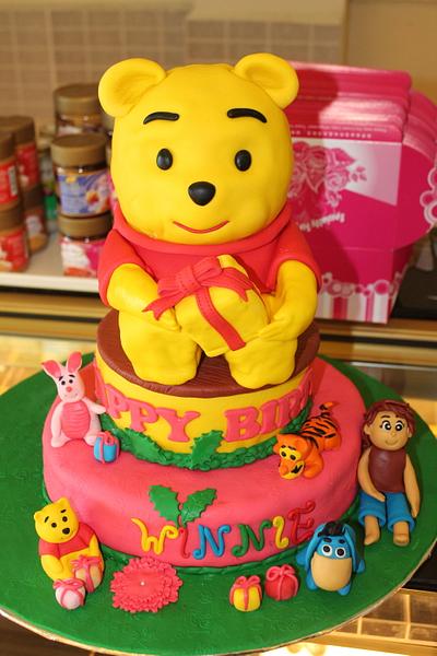Winnie The Pooh - Cake by Reggae's Loaf