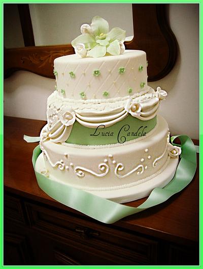 romantic promise - Cake by LUXURY CAKE BY LUCIA CANDELA