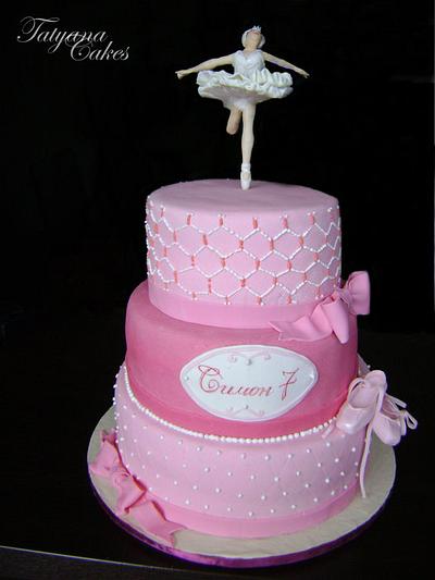 ballerina - Cake by Tatyana Cakes