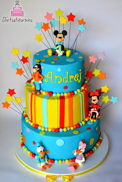 Disney cake for 1st birthday - Cake by Nataša 
