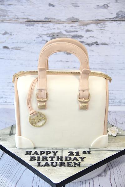 MK bag cake - Cake by Cake Addict