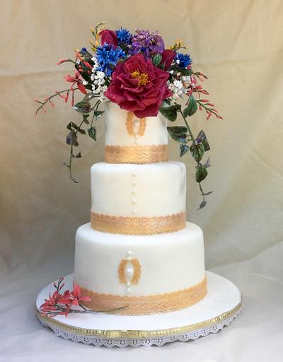 50th wedding anniversary cake - Cake by Goreti