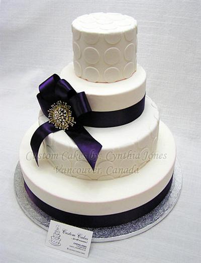 Pretty Wedding Cake - Cake by Cynthia Jones
