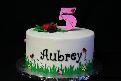 Aubrey's 5th - Cake by SweetdesignsbyJesica