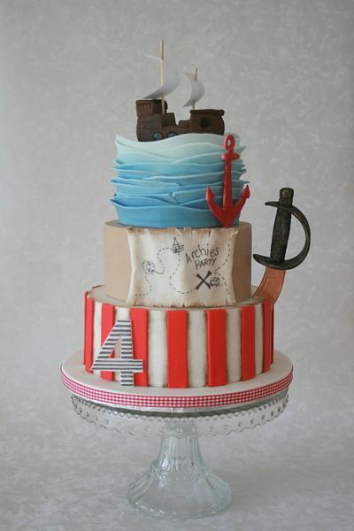 Pirate cake - Cake by Alison Lee