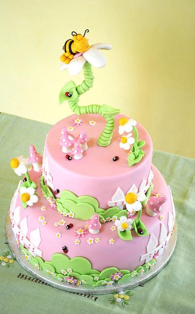 Bee Cake - Cake by Nancy La Rosa