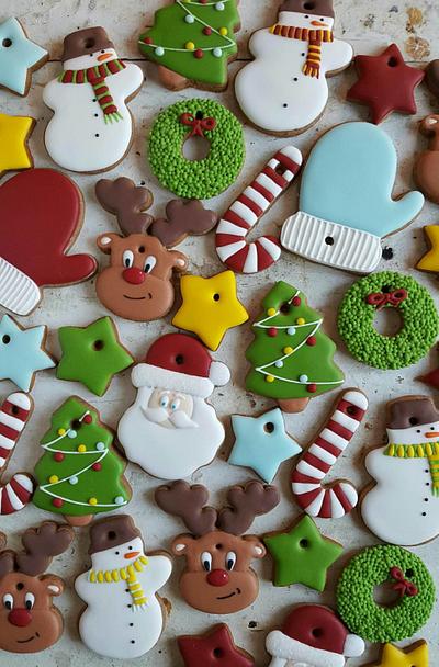 Christmas cookie set - Cake by Agnieszka Czocher
