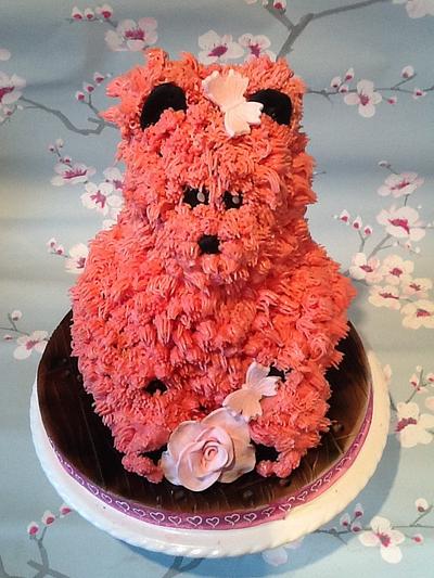 Bear to love me.  - Cake by Tania's Delights
