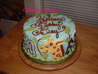 Zoo Baby - Cake by Jennifer C.
