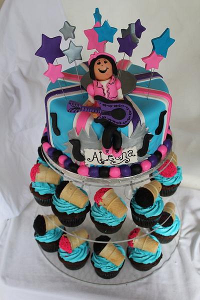 pop star cake - Cake by gingerbreads