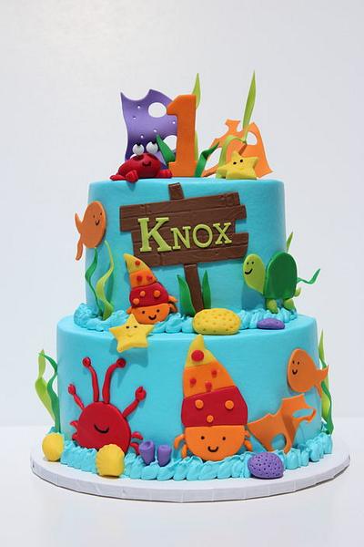 Knox's Sea Creatures - Cake by Kerrin