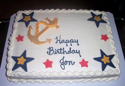 Birthday - Jon - Cake by BettyA