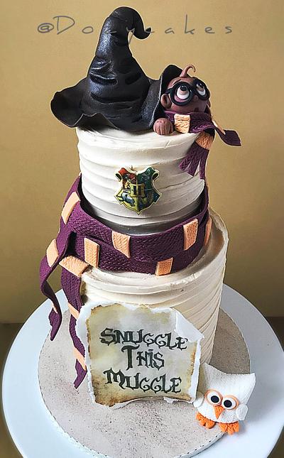 Snuggle this Muggle - Cake by Dozycakes