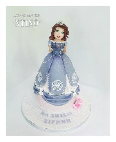 Princess Sofia the First - Cake by Aspasia Stamou